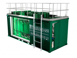 Модульное мобильное очистное сооружение Alta Air Master 6 mobile + УФ