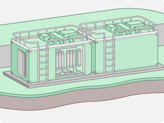 Наземное размещение очистных сооружений