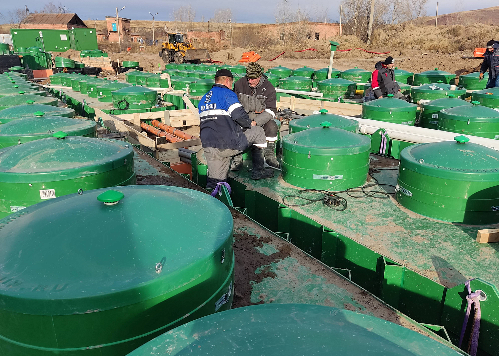 Хозяйственно-бытовой сток - 400 м3 в сутки, Красноярский край, с. Новоселово